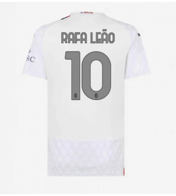 AC Milan Rafael Leao #10 Bortatröja Dam 2023-24 Kortärmad
